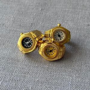 Unique vintage style gold MENS2